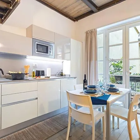 Centro-porta Nuova Moderno Loft Con Patio E Wifi 公寓 *