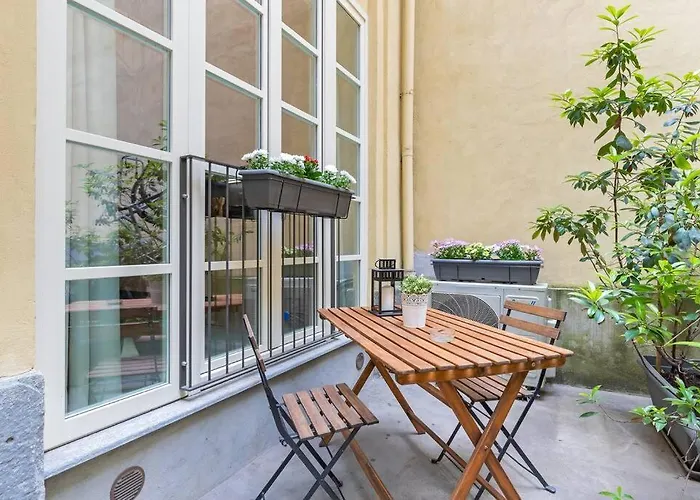 Centro-porta Nuova Moderno Loft Con Patio E Wifi Turyn